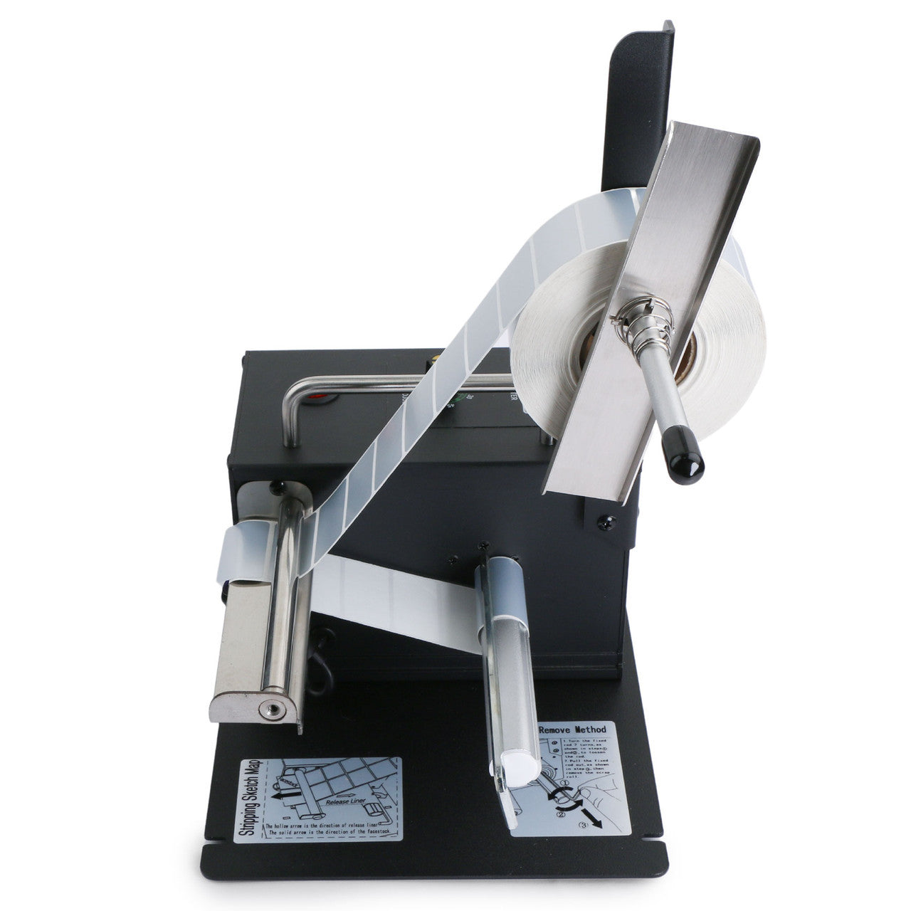 U.S. Solid Automatic Label Dispenser w/ Counter Speed Adjustable 10-115 MM Width