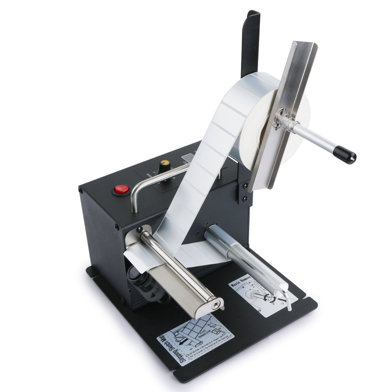 U.S. Solid Automatic Label Dispenser w/ Counter Speed Adjustable 10-115 MM Width