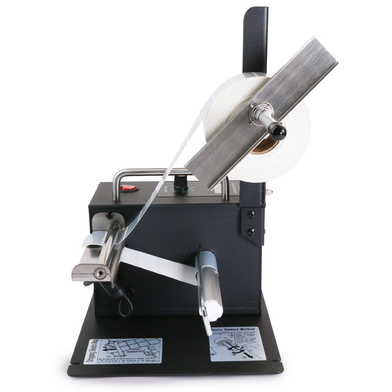 U.S. Solid Automatic Label Dispenser w/ Counter Speed Adjustable 10-115 MM Width