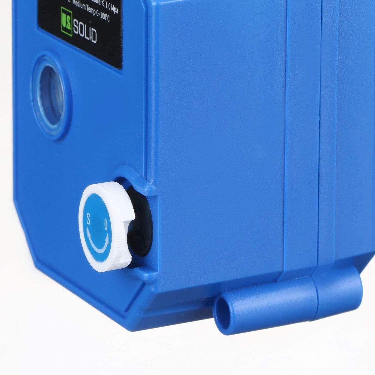 Motorized Ball Valve- 3/4" Stainless Steel Ball Valve with Manual Function, Full Port, 9-24V AC/DC and 2 Wire Auto Return Setup by U.S. Solid