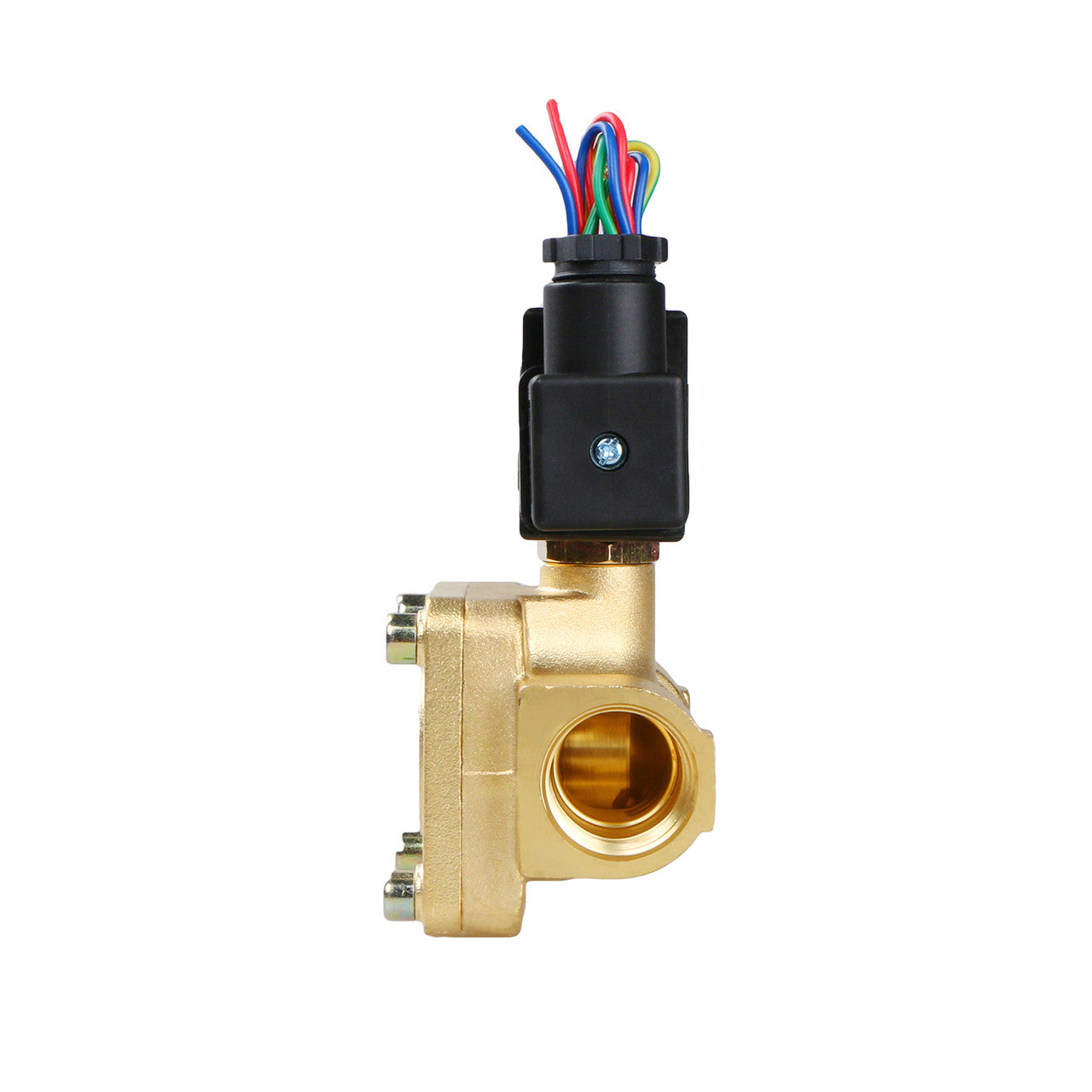 1/2" Stainless Steel Electric Solenoid Valve 12V DC G Thread Normally Closed VITON