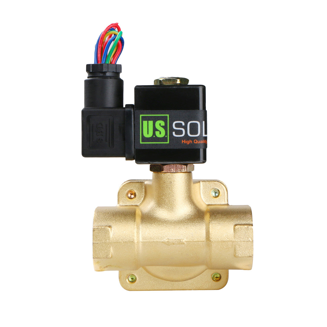 1/2" Stainless Steel Electric Solenoid Valve 12V DC G Thread Normally Closed VITON