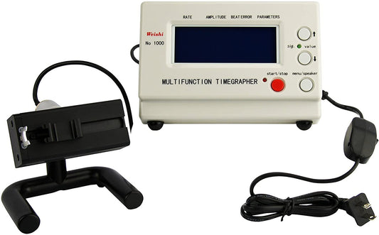 Weishi Timegrapher NO.1000 Watch Timing Machine Multifunction Tester Repair Tools (UK Plug and EU Plug)