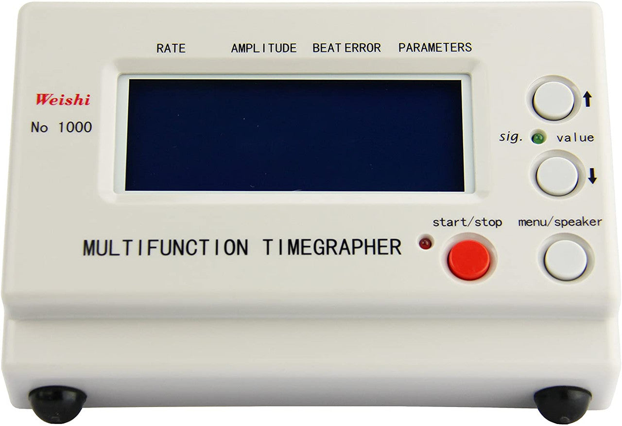 Weishi Timegrapher NO.1000 Watch Timing Machine Multifunction Tester Repair Tools (UK Plug and EU Plug)