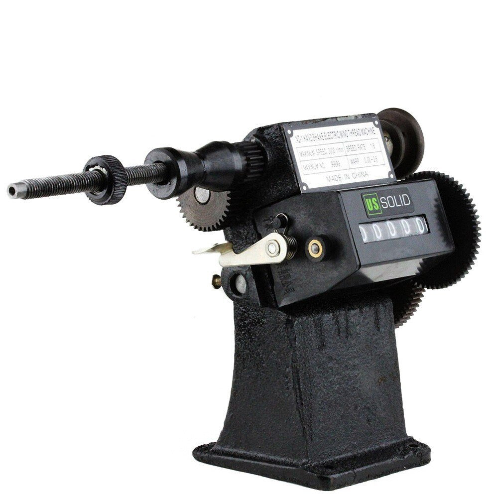 U.S. Solid  Dual-Purpose Electric/ Manual Coil Winding Machine w/ Counter