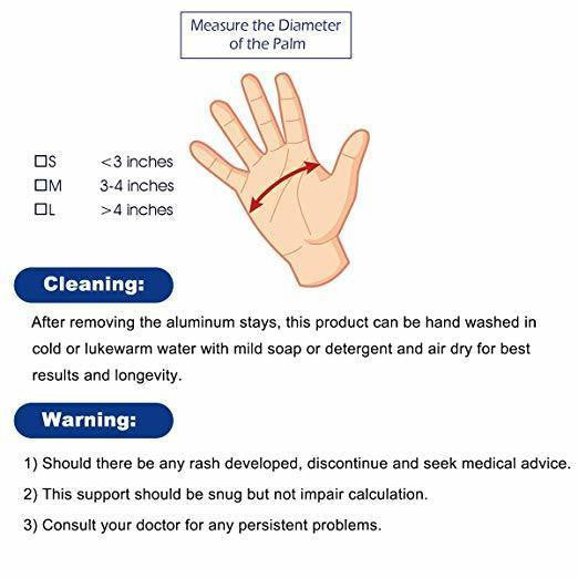 Metacarpal Boxer Splint- Right Hand Brace, Small (Dia. of palm < 3")