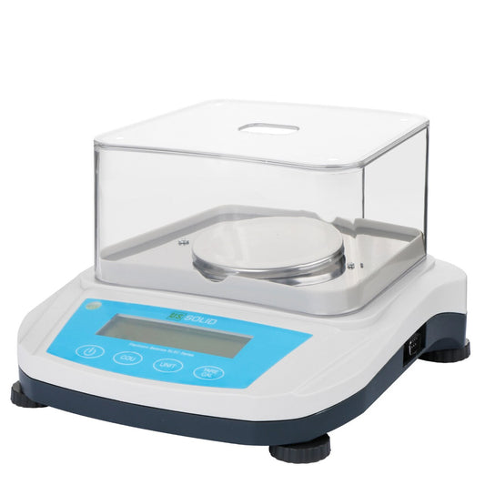 U.S. Solid 1mg Analytical Balance, 100g, 200g, 300g x 0.001g Digital Lab Precision Scale