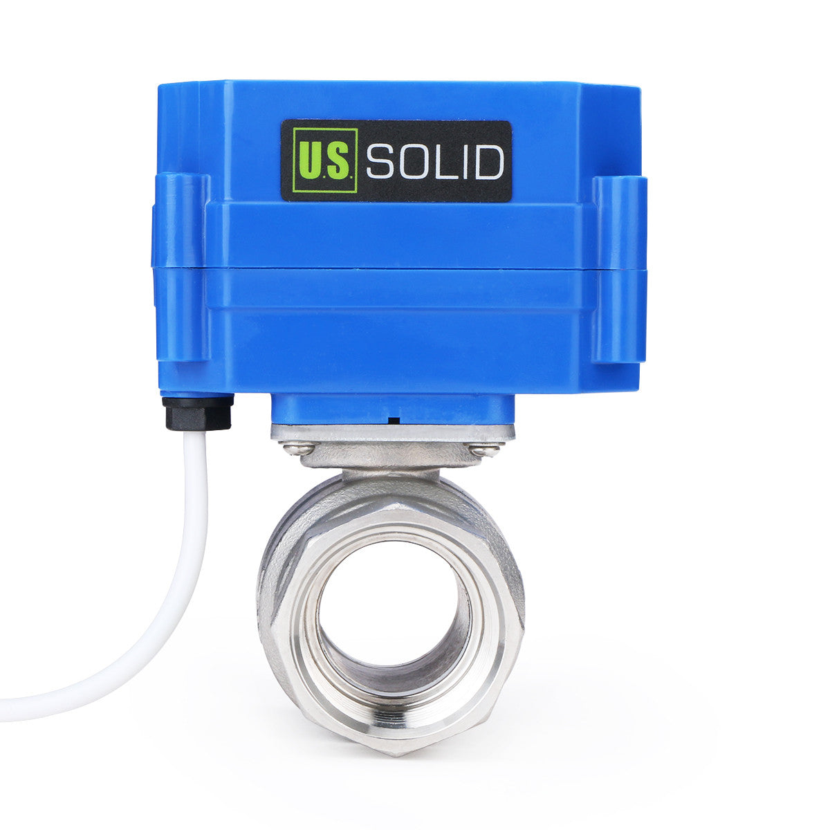 Motorized Ball Valve- 1" Stainless Steel Electrical Ball Valve with Full Port, 9-24 V DC, 5 Wire Setup