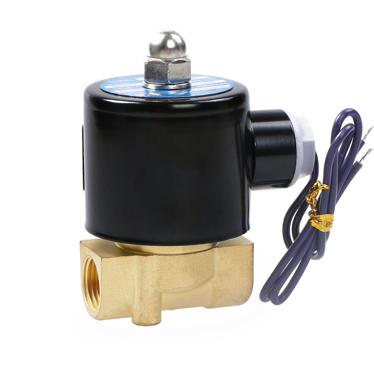 3/8" Electric Solenoid Valve 12V DC Air, Gas,Fuel Normally Closed