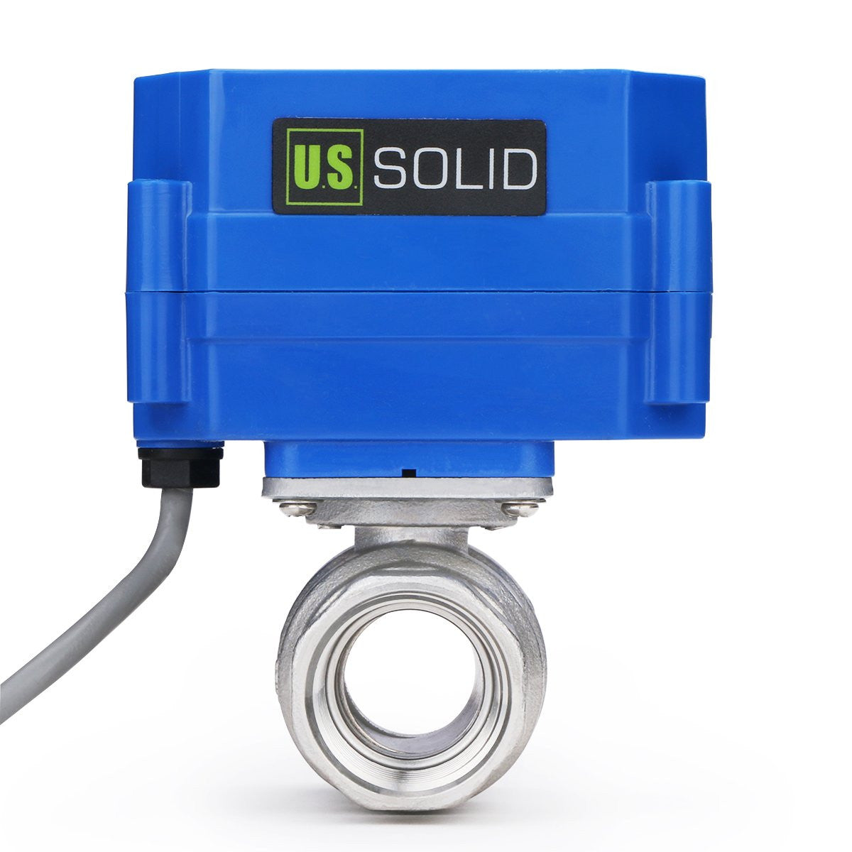 Motorized Ball Valve- 3/4" Stainless Steel Electrical Ball Valve with Full Port, 9-24 V DC, 5 Wire Setup