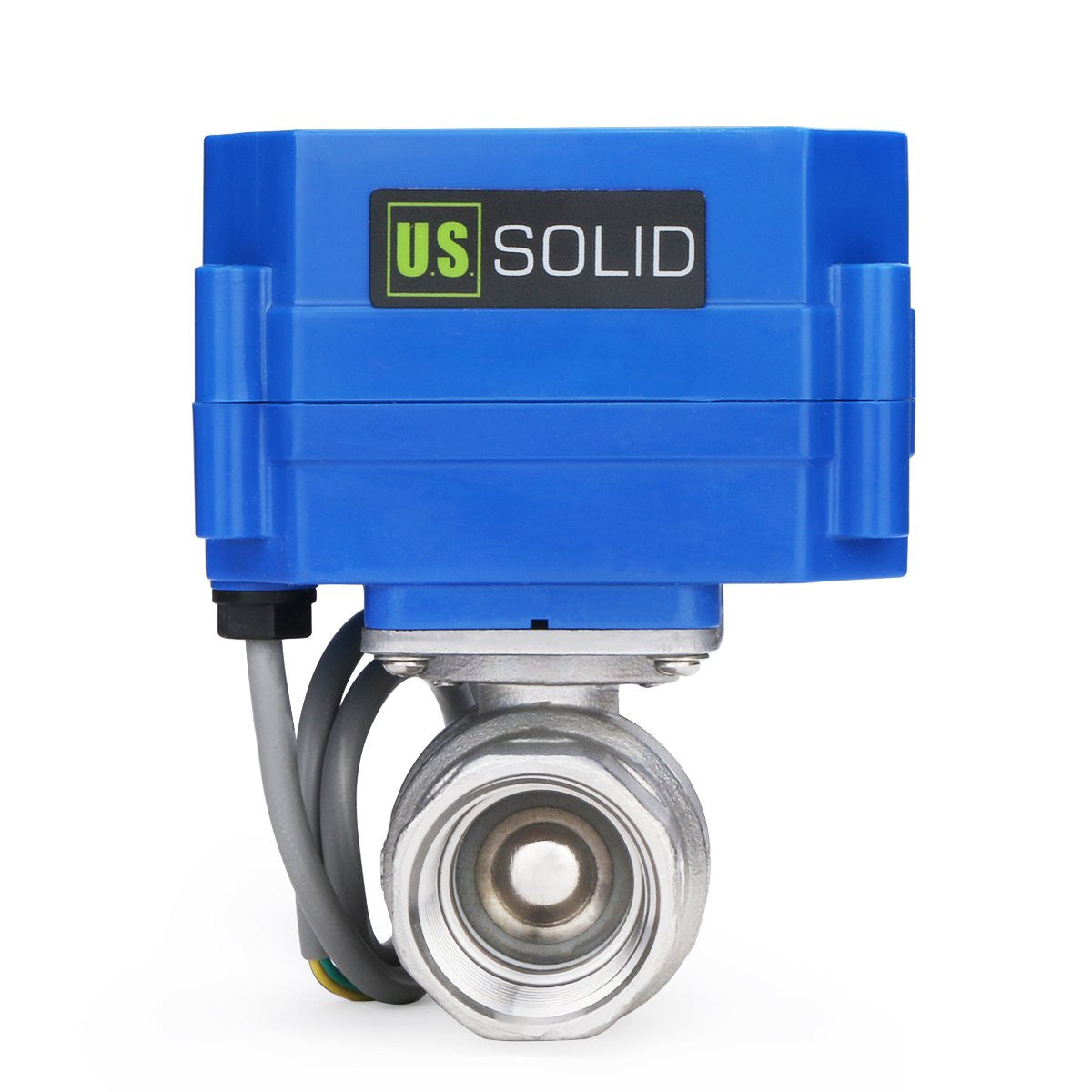 Motorized Ball Valve- 3/4" Stainless Steel Electrical Ball Valve with Full Port, 9-24 V DC, 5 Wire Setup